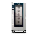 BAKERTOP MIND.Maps™ PLUS Horno Combinado a Gas 16(660×460) – UNOX XABL-16FS-GPRS-AL